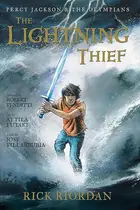Book cover of The Lightning Thief: The Graphic Novel