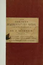 Book cover of Italienische Reise