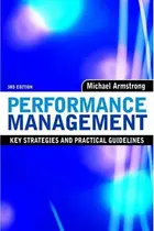 Book cover of Performance management