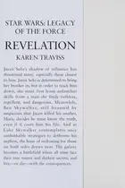 Book cover of STAR WARS (LEGACY OF THE FORCE) REVELATION