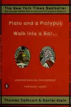 Book cover of Plato and a platypus walk into a bar--