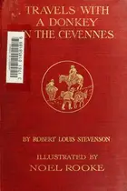 Book cover of Travels with a donkey in the Cevennes