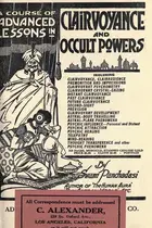 Book cover of Clairvoyance and occult powers