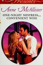 Book cover of One-Night Mistress...Convenient Wife