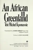 Book cover of Africain du Groenland