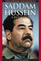 Book cover of Saddam Hussein