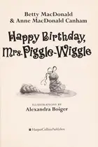Book cover of Happy Birthday, Mrs. Piggle-Wiggle