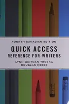 Book cover of Quick access reference for writers
