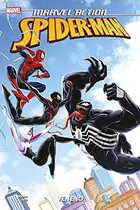 Book cover of Marvel action spiderman. veneno 4