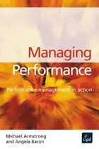Book cover of Managing performance