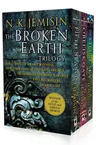 Book cover of The Broken Earth Trilogy: The Fifth Season, The Obelisk Gate, The Stone Sky