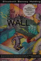 Book cover of The blank wall
