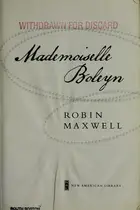 Book cover of Mademoiselle Boleyn