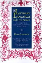 Book cover of Literatursprache und Publikum in der lateinischen Spätantike und im Mittelalter