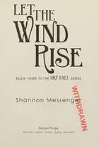 Book cover of Let the Wind Rise