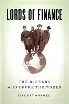 Book cover of Lords of Finance