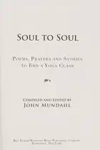 Book cover of Soul to Soul