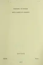 Book cover of Winning at poker and games of chance