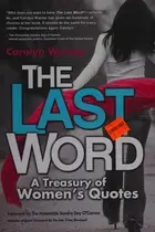 Book cover of The last word
