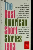 Book cover of The Best American Short Stories 1963