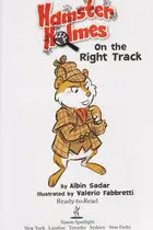 Book cover of Hamster Holmes, on the right track