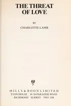 Book cover of The Threat of Love