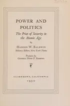 Book cover of Power and politics