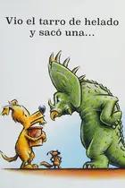 Book cover of Helado y dinosaurios