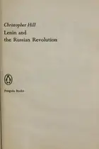 Book cover of Lenin and the Russian revolution