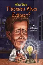 Book cover of Who was Thomas Alva Edison?