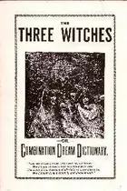 Book cover of The three witches; or, The combination dream dictionary