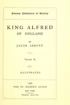 Book cover of King Alfred of England