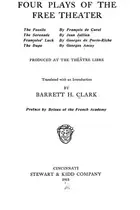 Book cover of Four plays of the Free theater...