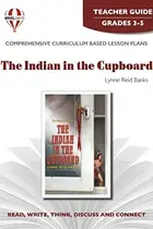 Book cover of The Indian in the Cupboard Novel Units Teacher Guide