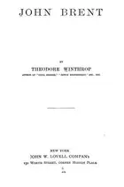 Book cover of John Brent