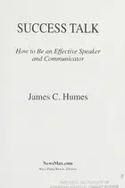 Book cover of Success Talk