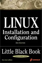 Book cover of Linux installation and configuration little black book