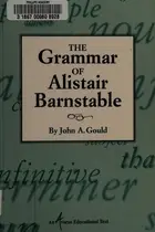 Book cover of The Grammar of Alistair Barnstable