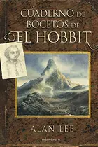 Book cover of Cuaderno de bocetos de El Hobbit