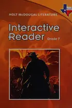 Book cover of Interactive reader grade 7