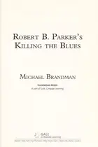 Book cover of Robert's B. Parker's Killing the blues