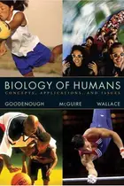 Book cover of Biology of humans