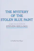 Book cover of Mystery of the Stolen Blue Paint