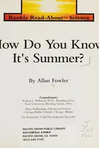 Book cover of How Do You Know It's Summer?