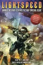 Book cover of Lightspeed Magazine, June 2014 (Women Destroy Science Fiction special issue)