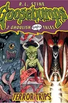Book cover of Goosebumps Graphix Terror trips