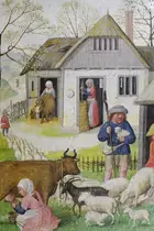 Book cover of The Horizon book of daily life in the Middle Ages