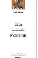 Book cover of De la postcolonie