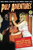 Book cover of Pulp Adventures #25: The Golden Saint Meets the Scorpion Queen