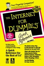 Book cover of The Internet for dummies quick reference